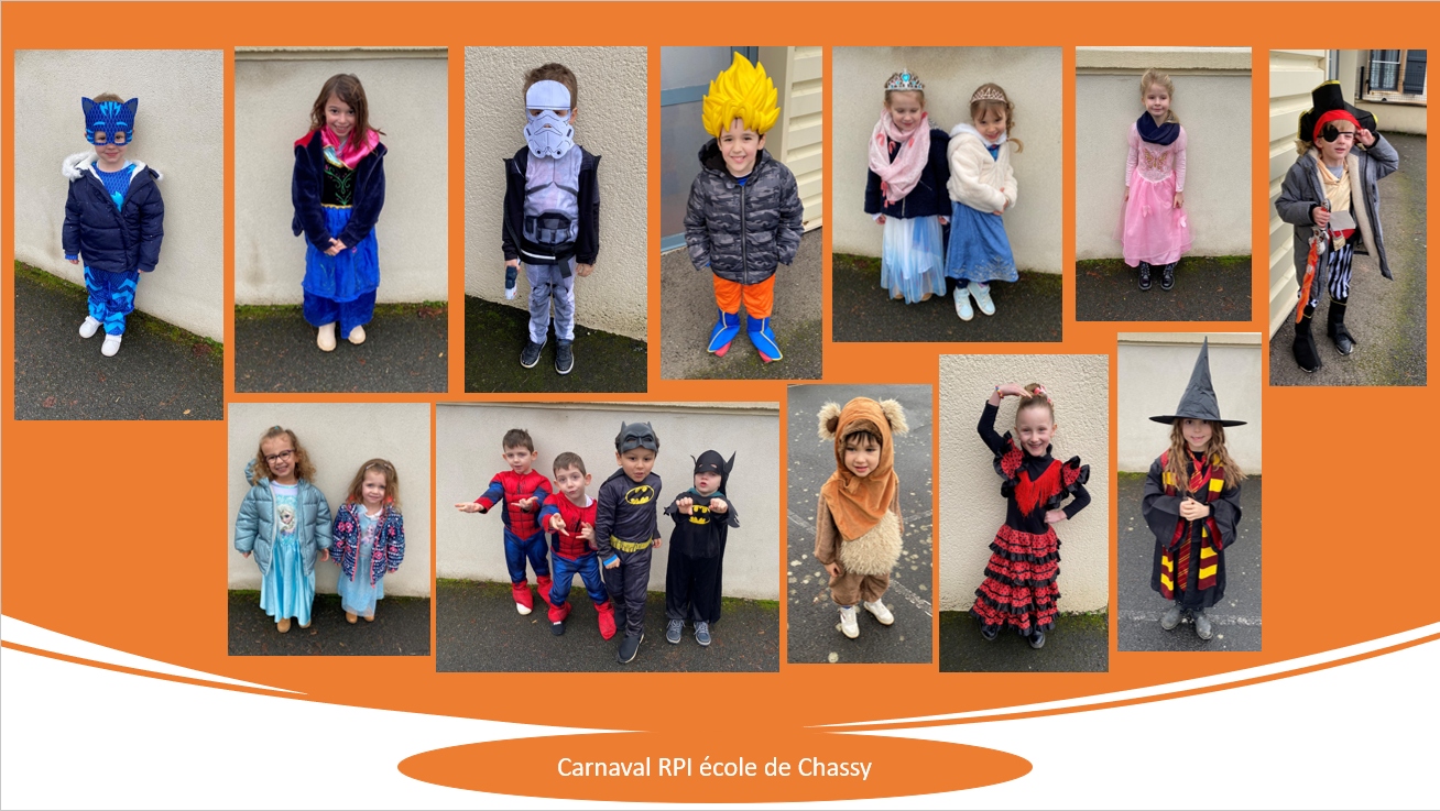 Carnaval à l'école de Chassy