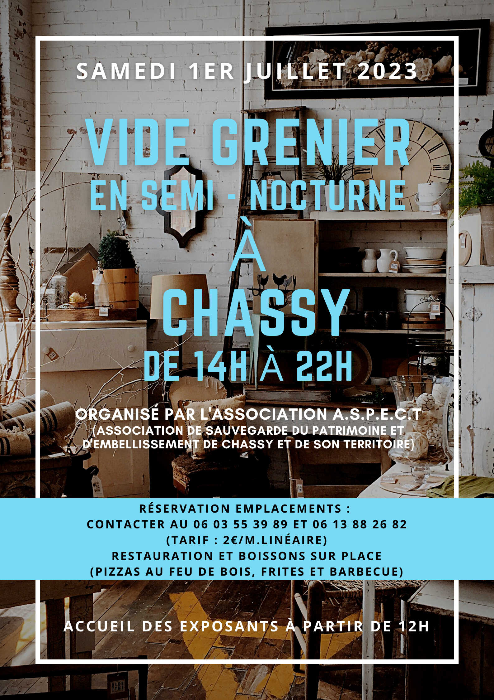 Vide grenier Chassy 