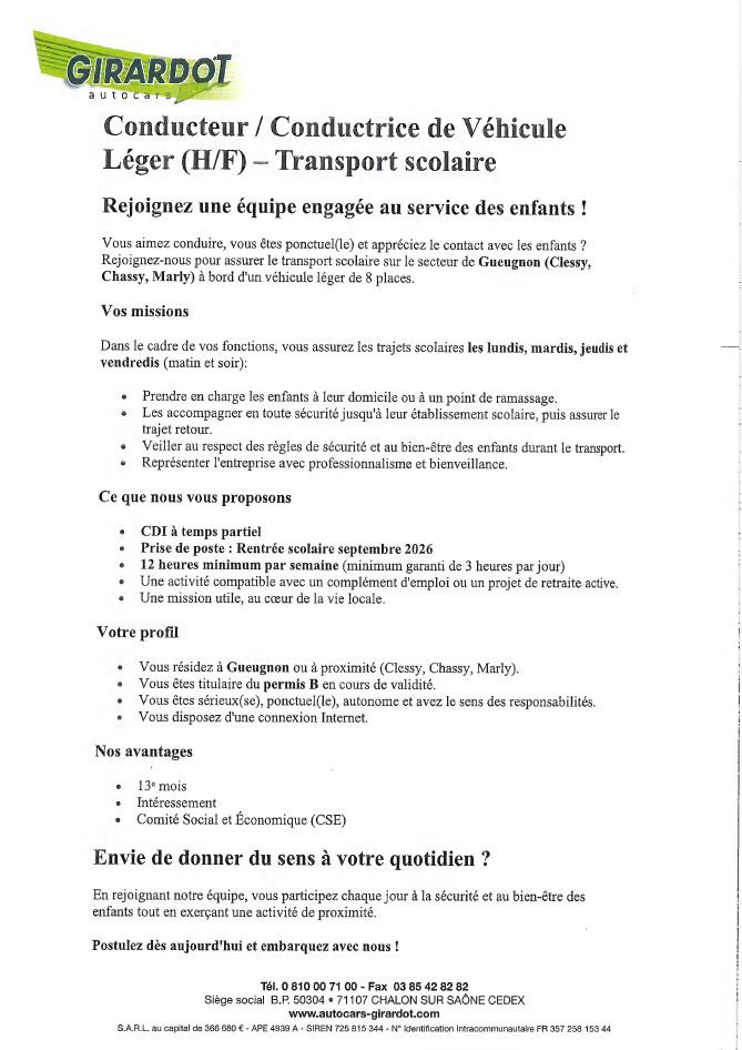 Transport scolaire